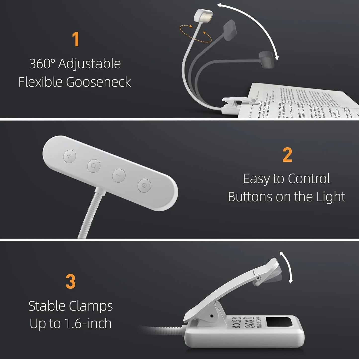 Luimian™ USB LED Reading Light