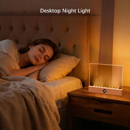 Rechargeable LED panel reading light
